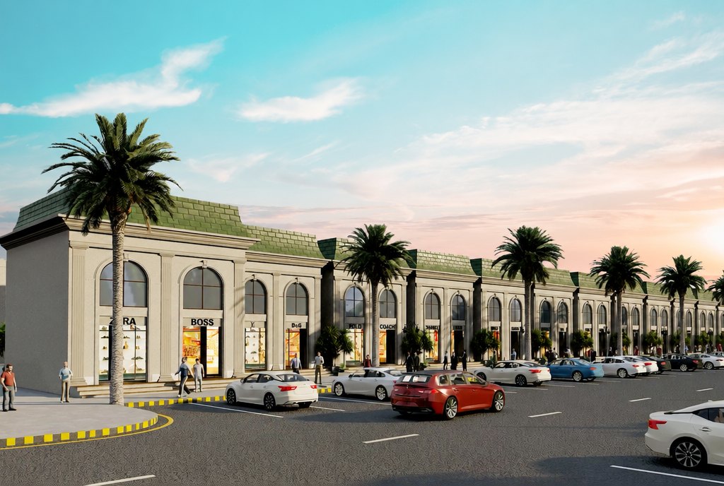 Commercial plaza