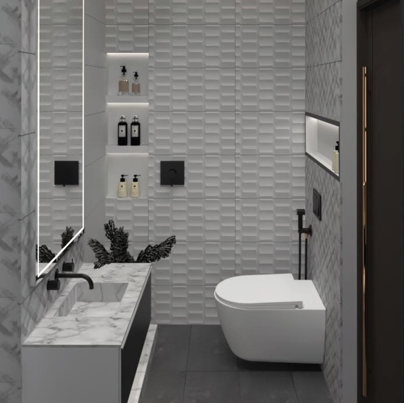 Ground floor washroom