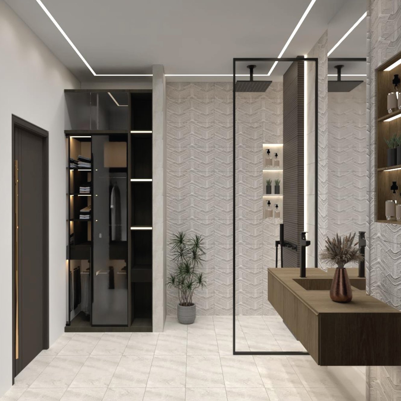First floor washroom