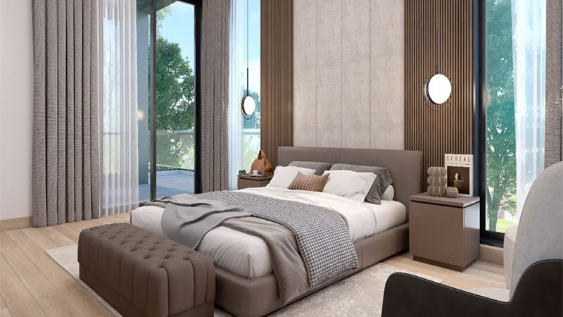 First-floor front bedroom, view 1
