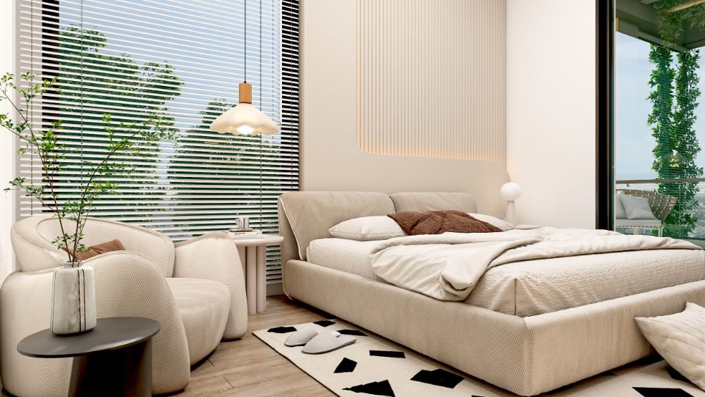 First-floor front bedroom, view 2