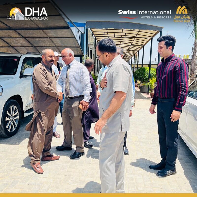 Directors of DHA Bahawalpur Visit Pelican Mall Site Office
