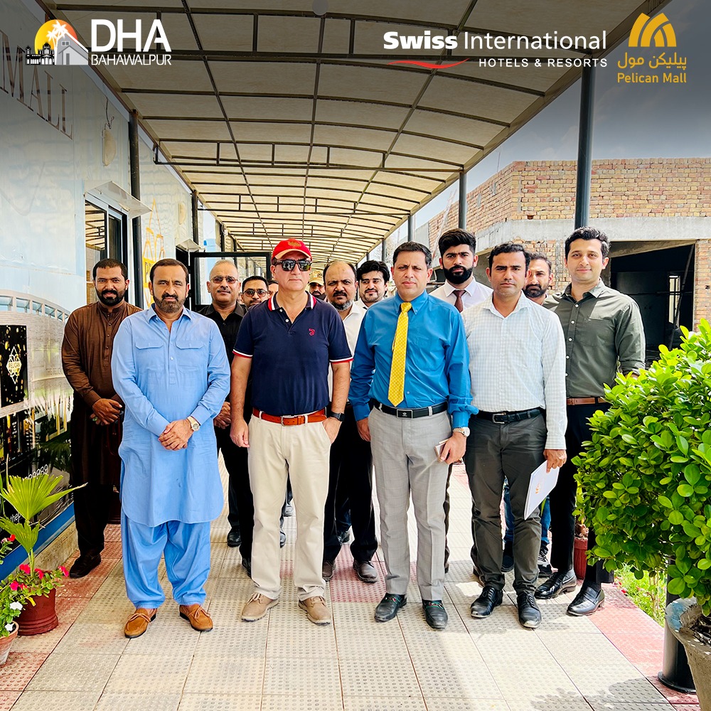 Honorable Project Director DHA Bahawalpur Brig. Basharat Ali with Senior DHA Executives